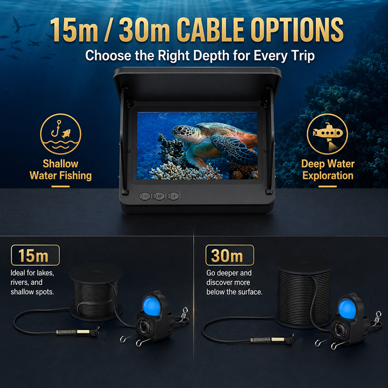 Fish Finder Underwater Camera  - Fishing Depth Finder recension och pris