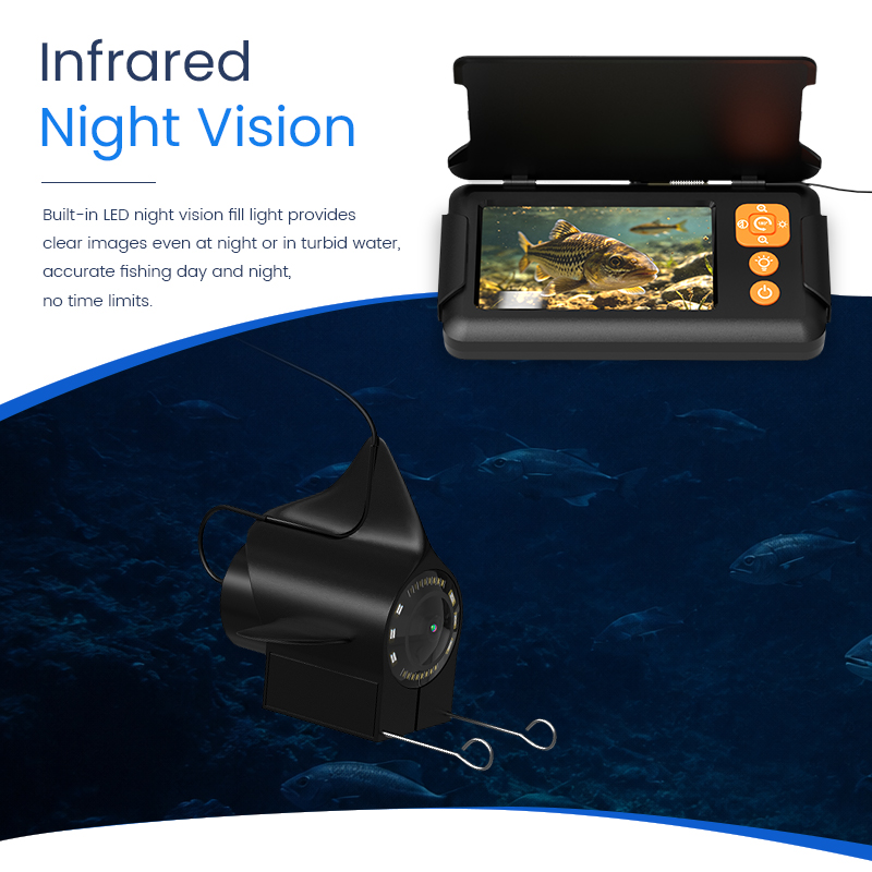 Fishing Camera 4.3’’ Screen 15 - Fishing Depth Finder recension och pris