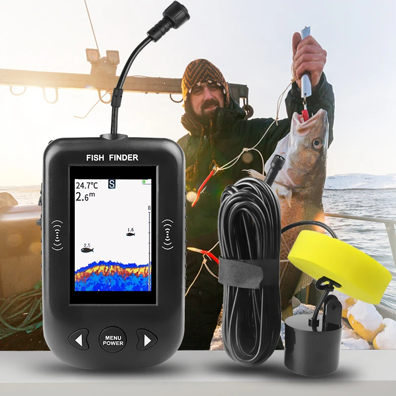 Erchang XF03 Fish Finders 45 D - Fishing Depth Finder recension och pris