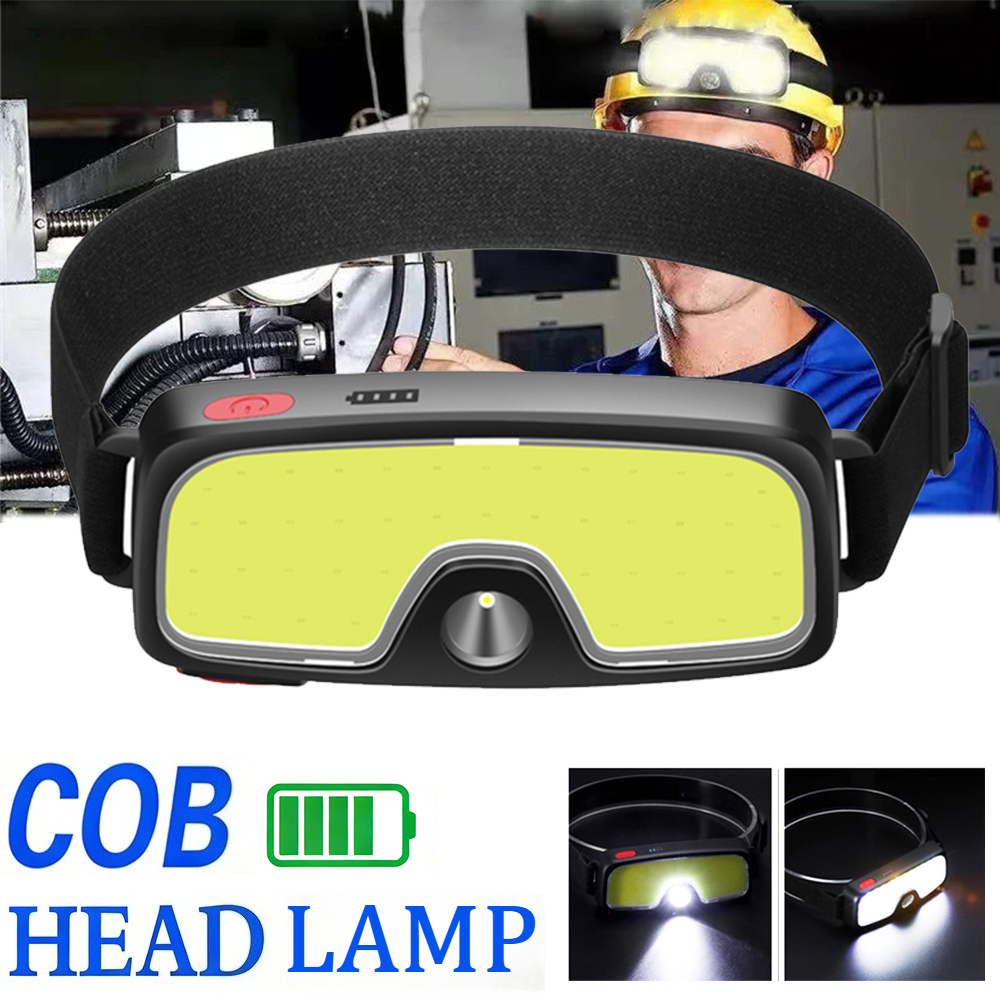Powerful COB Headlamp Type-c/U - Fish Finder Battery recension och pris