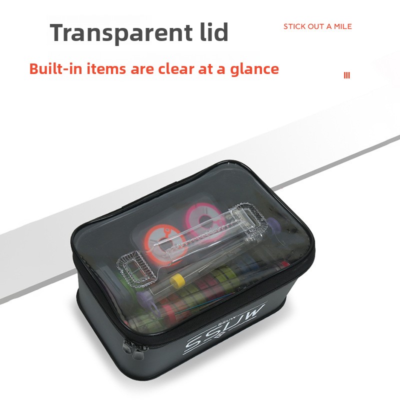 Portable EVA Fishing Tackle Bo - Fish Finder Case recension och pris