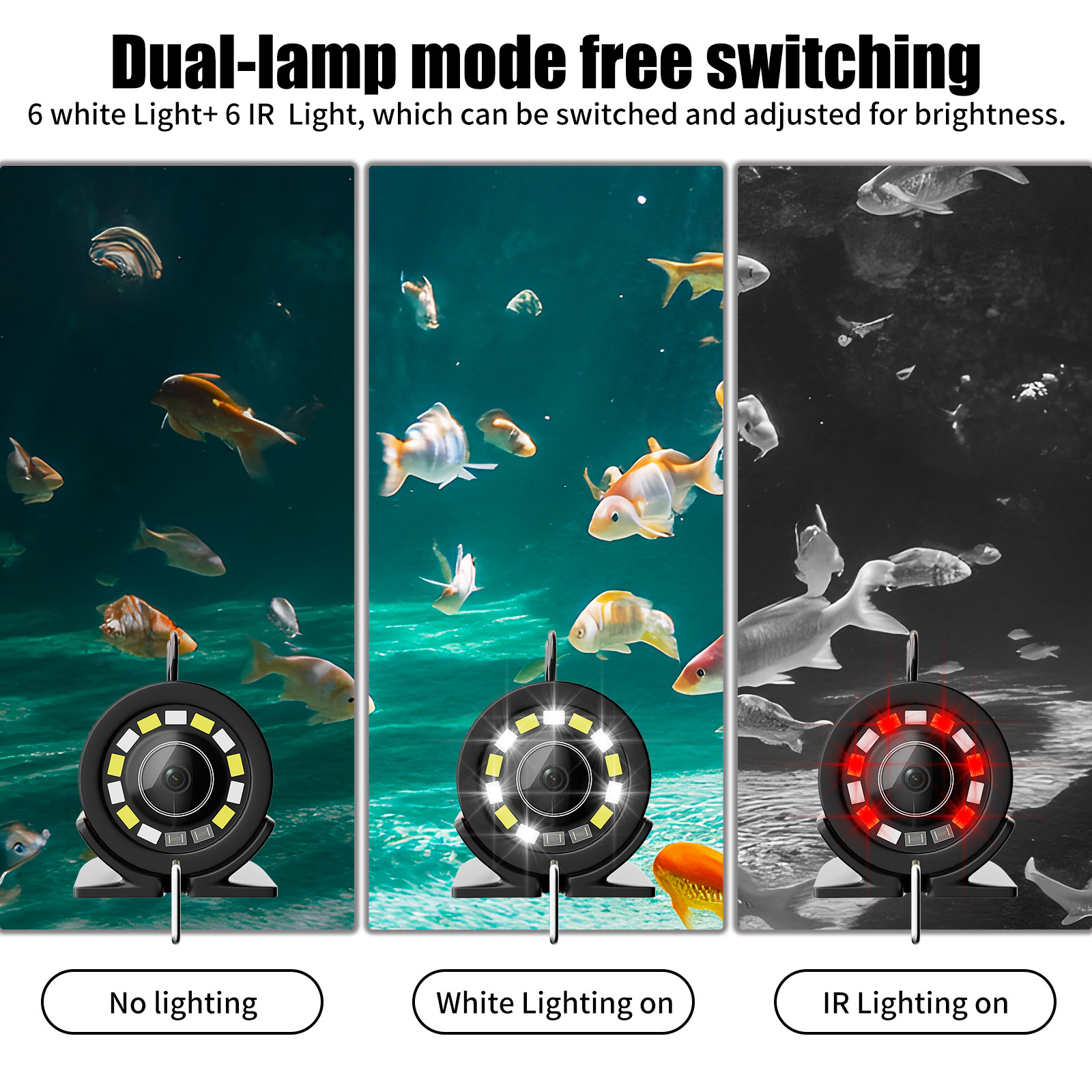 Underwater Fishing Camera - 15 - Fish Finder Battery recension och pris