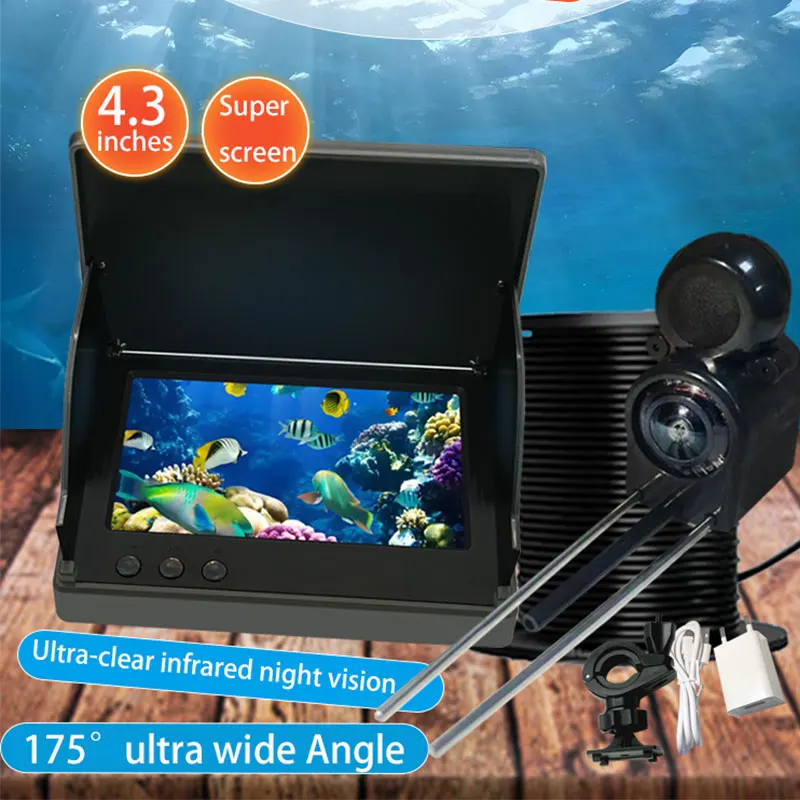YS43A 4.3-inch Fish Detector U - Fish Finder Battery recension och pris