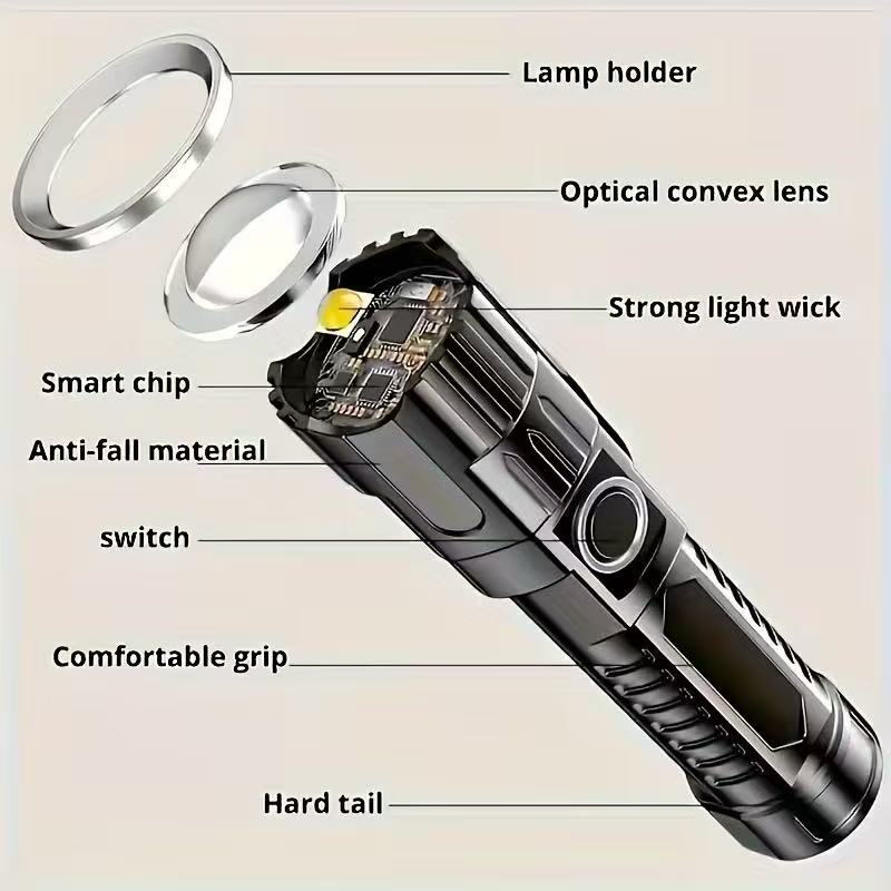 New High-power Led Flashlight  - Fish Finder Battery recension och pris