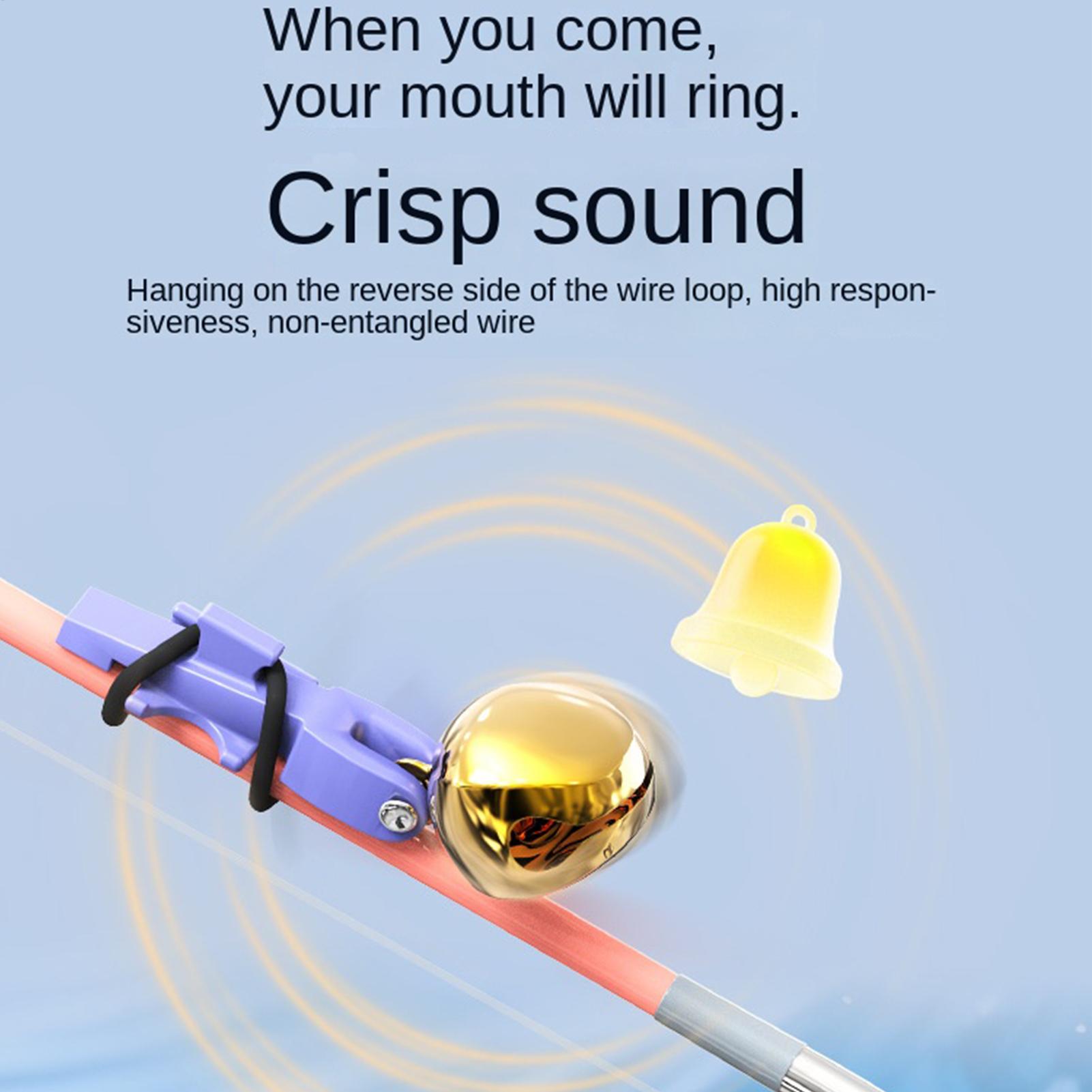 5Pcs Fishing Bite AlarmBell Ro - Fish Alarm recension och pris
