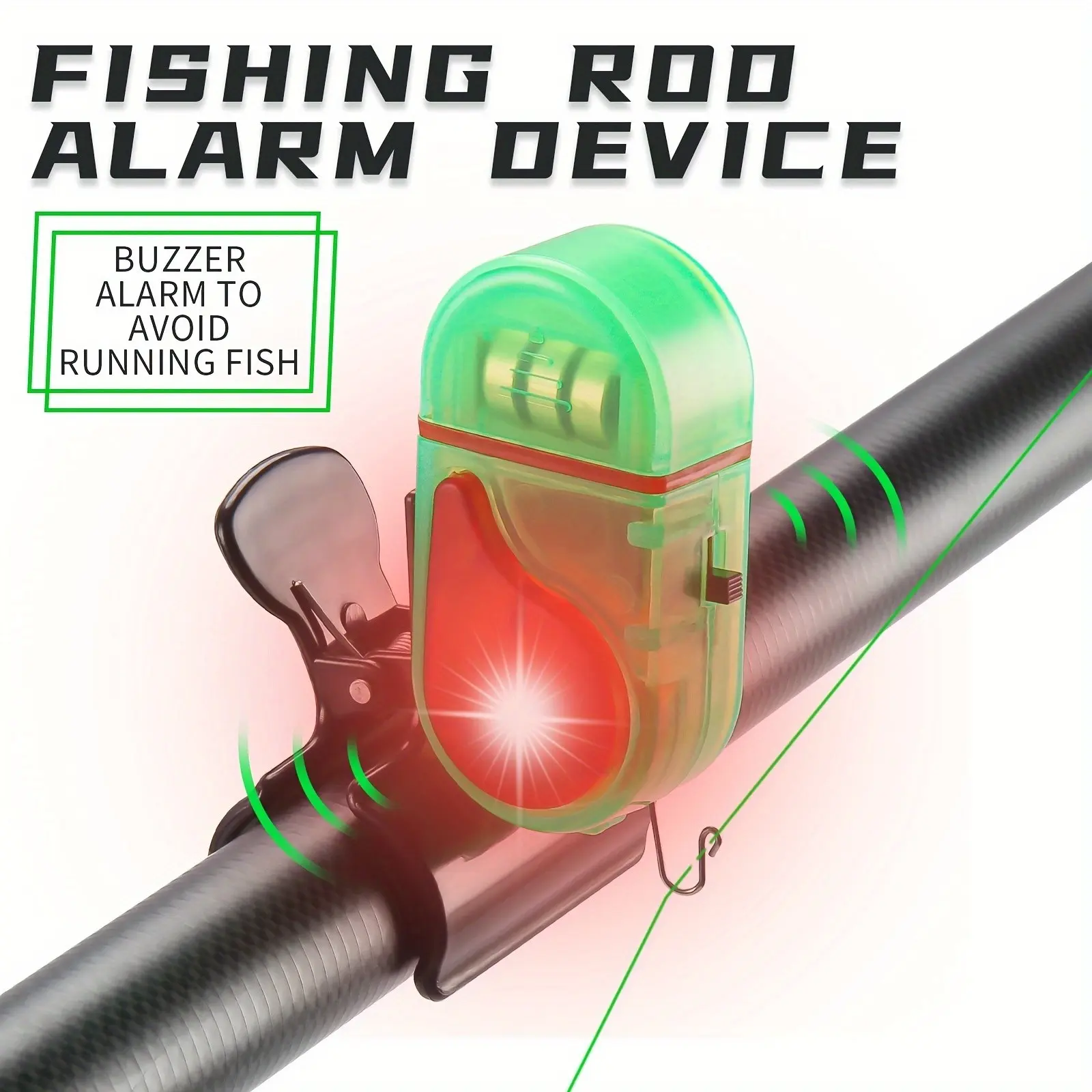 2PCS LED Fishing Bite Alarm, 2 - Fish Alarm recension och pris