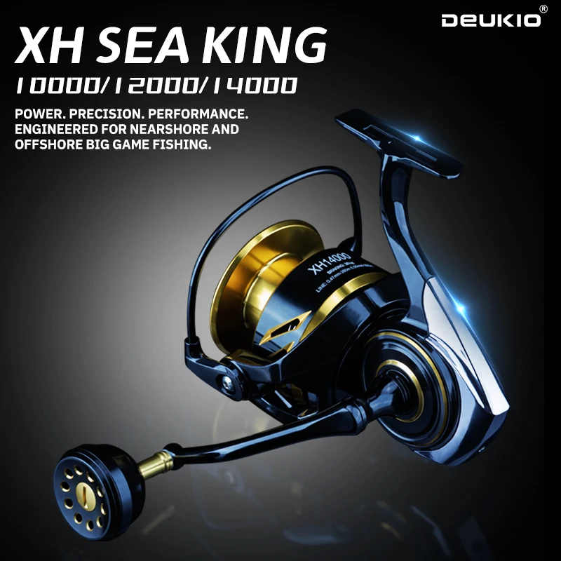 DEUKIO Long Cast Spinning Reel - Daiwa Reel Bg recension och pris